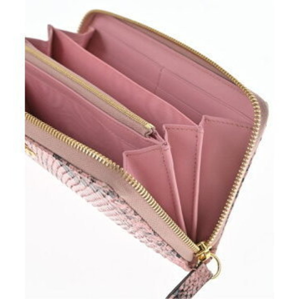 Gucci Python Wallet Black Case Pink - image 4